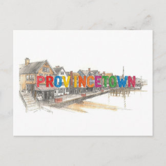 Provincetown, Massachusetts Postkarte