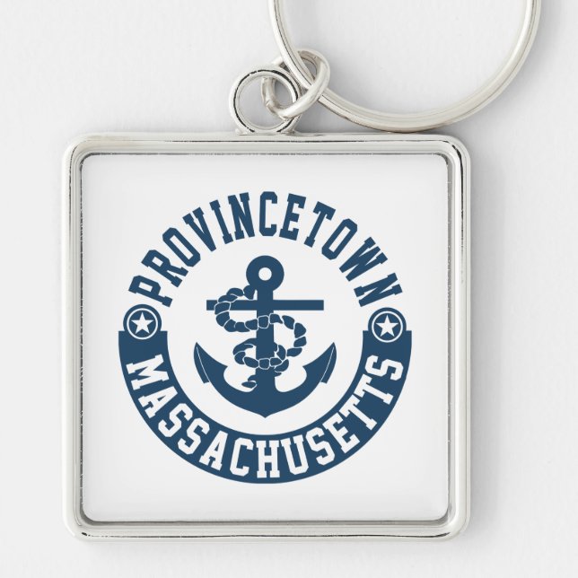 Provincetown Massachusetts Schlüsselanhänger (Vorne)