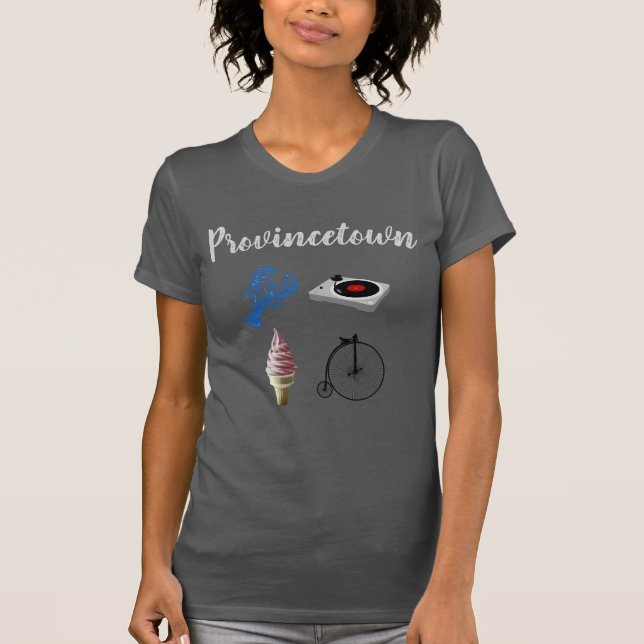 Provincetown Massachusetts, so schrullig T-Shirt (Vorderseite)