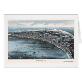 Provincetown, panoramische Karte MAs - 1910
