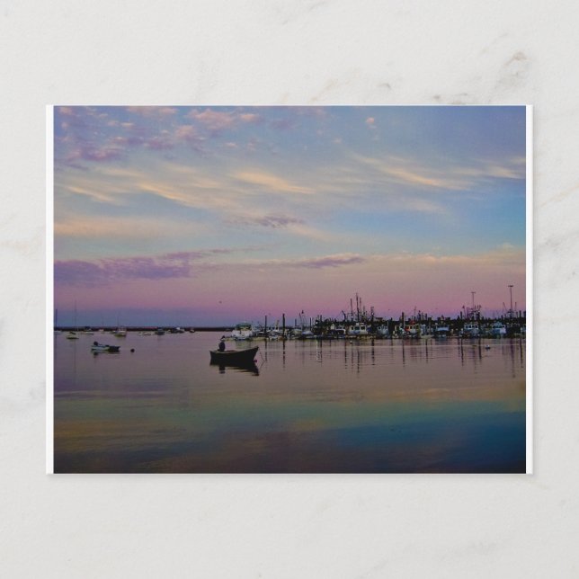 Provincetown Sunset Postcard Postkarte (Vorderseite)