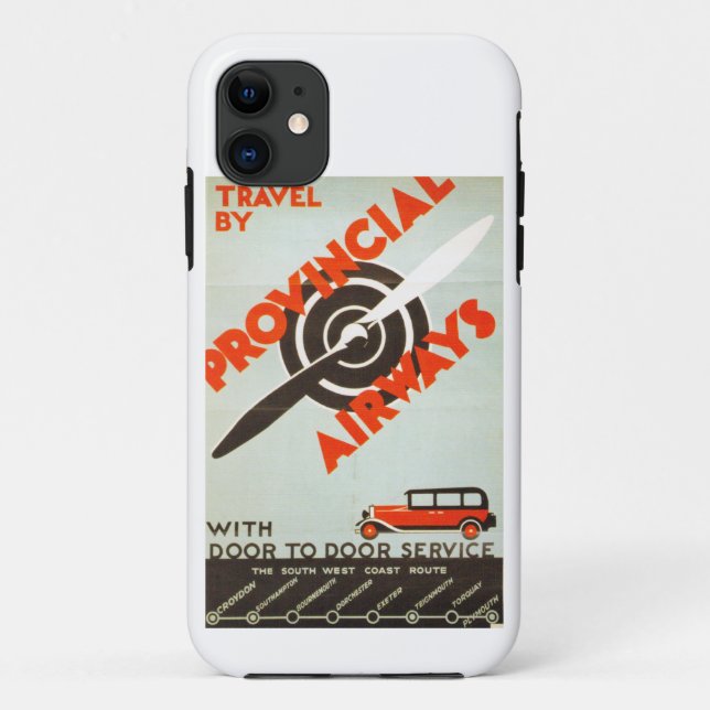 Provincial Airways Case-Mate iPhone Hülle (Rückseite)