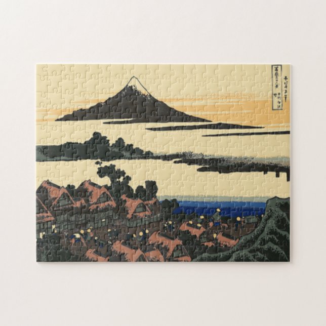 Provinz Ancient Kai | Katsushika Hokusai zeichnend (Horizontal)