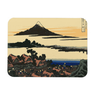 Provinz Ancient Kai   Katsushika Hokusai zeichnend Magnet