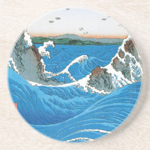 Provinz Awa, Naruto-Strudel von Ando Hiroshige Untersetzer