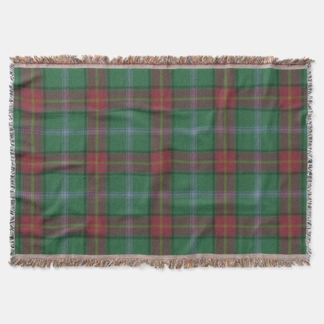 Provinz Manitoba Original Tartan Decke (Vorderseite)