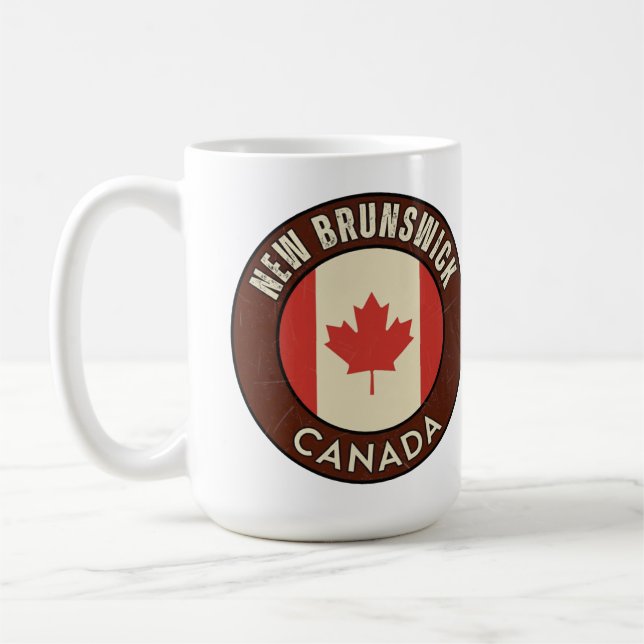 Provinz New Brunswick Kanada Kaffeetasse (Links)