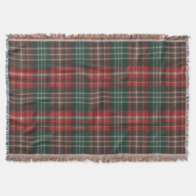 Provinz New Brunswick Original Tartan Decke (Vorderseite)
