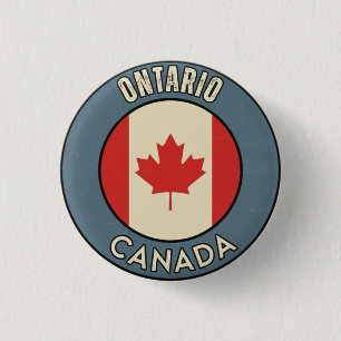 Provinz Ontario Kanada Button