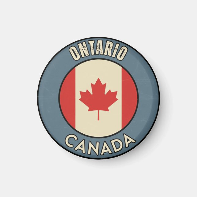 Provinz Ontario Kanada Magnet (Vorne)