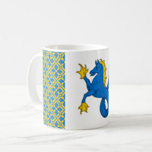 Provinz Ostgardr Populace Abzeichen Kaffeetasse