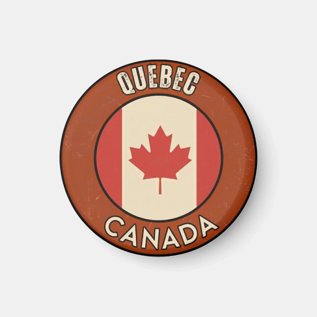 Provinz Quebec Kanada Magnet (Vorne)