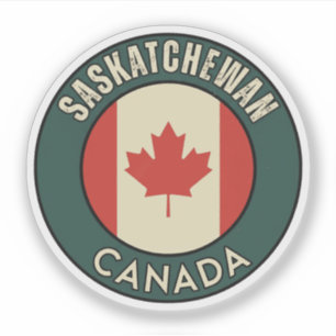 Provinz Saskatchewan Kanada Aufkleber