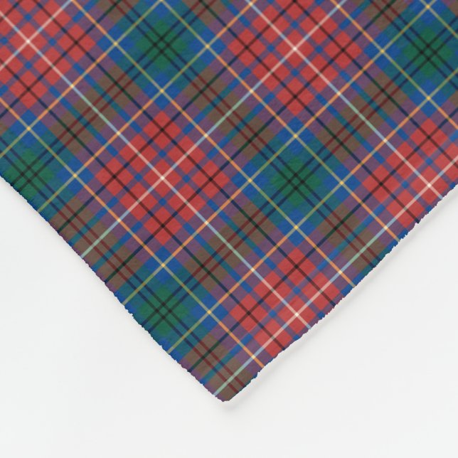 Provinz von Britisch-Columbia-KanadaTartan Fleecedecke (Ecke)