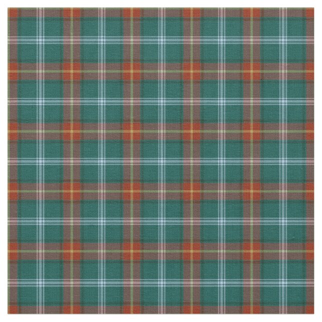 Provinz von Manitoba Kanada Tartan Stoff (Nahaufnahme)