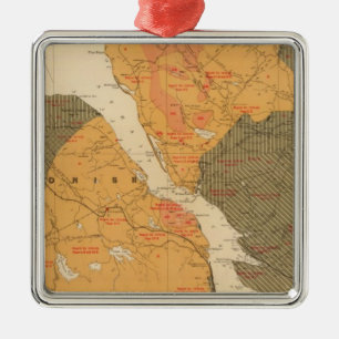 Provinz von Neuschottland-Insel des Kap-Bretonen Silbernes Ornament