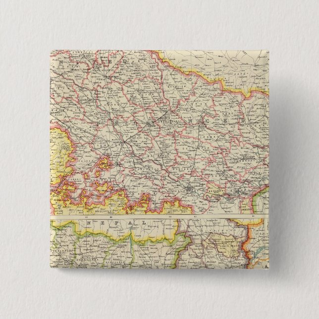 Provinzen des unteren Ganges Button (Vorderseite)