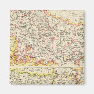 Provinzen des unteren Ganges Magnet
