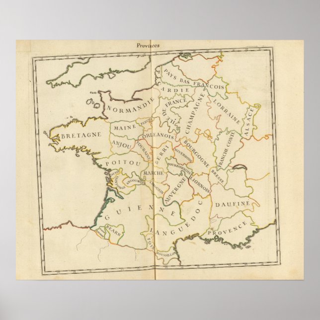 Provinzen, Frankreich Poster (Vorne)