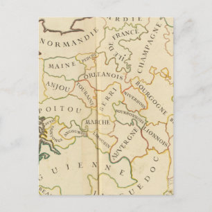 Provinzen, Frankreich Postkarte