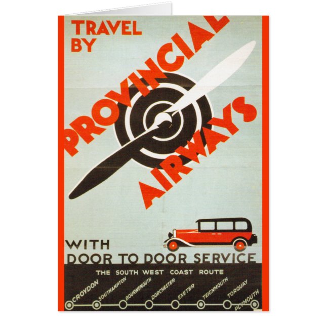 Provinzielle Fluglinien (Vorne)