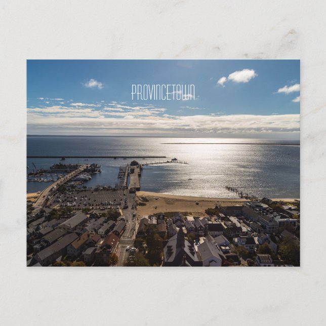 Provinzstadt Postkarte (Vorderseite)