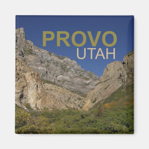 Provo Utah Reise-Foto-Andenken-Kühlschrankmagnet Magnet