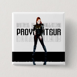 Provokateurs-Album-Abdeckung 2 Zoll-Quadrat-Knopf Button