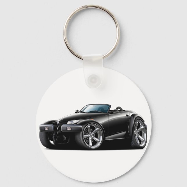 Prowler Black Car Schlüsselanhänger (Vorderseite)
