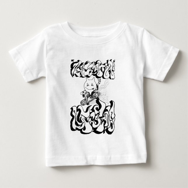 Prozentualer Skater#2 Baby T-shirt (Vorderseite)