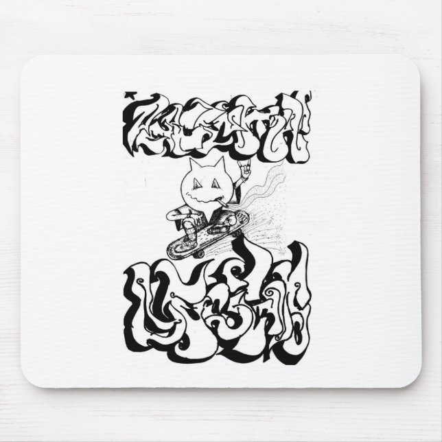 Prozentualer Skater#2 Mousepad (Vorne)