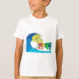 prozentuales Surfen T-Shirt