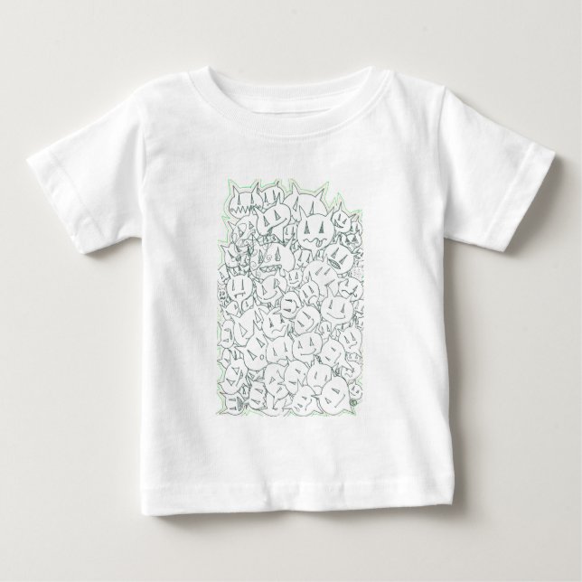 Prozentzahl Baby T-shirt (Vorderseite)