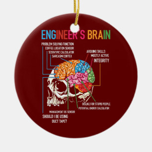 Prozess der Brain Funny Engineering Games des Inge Keramik Ornament