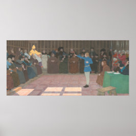 Prozess gegen Joan of Arc - Boutet de Monvel Fine  Poster