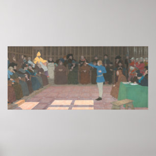 Prozess gegen Joan of Arc - Boutet de Monvel Fine Poster