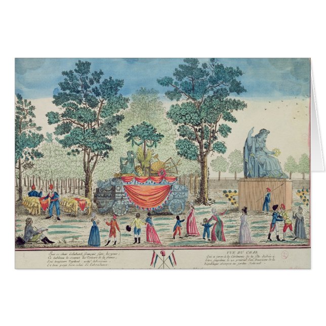 Prozession des Chariot der Landwirtschaft (Vorderseite (Horizontal))