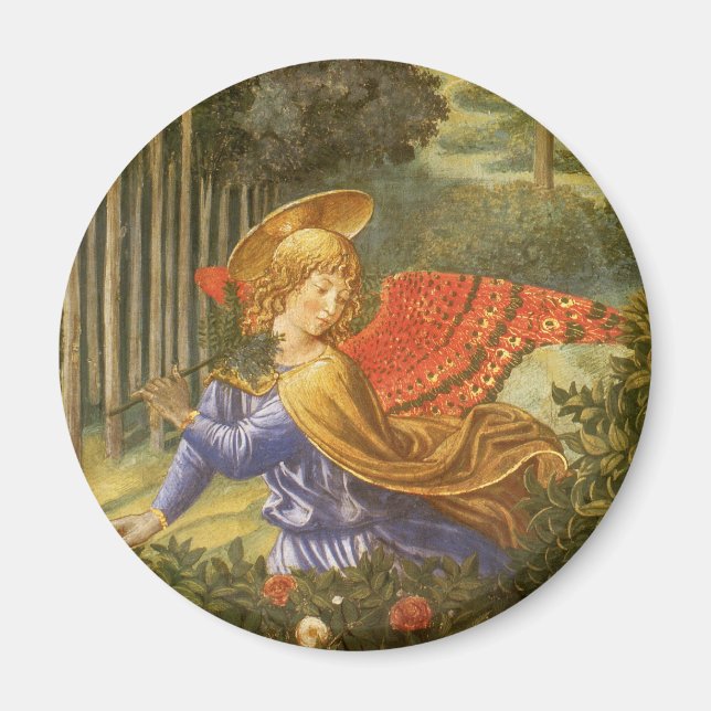 Prozession des Magi-Engels von Benozzo Gozzoli Magnet (Vorne)