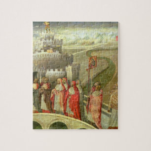 Prozession von St Gregory zum Castel St. Angelo