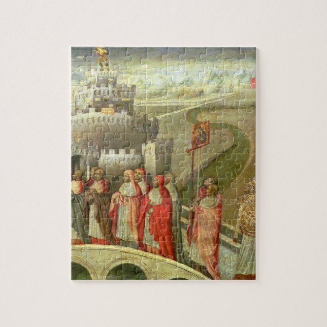 Prozession von St Gregory zum Castel St. Angelo (Vertikal)