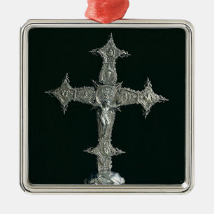 Prozessionskreuz Ornament Aus Metall