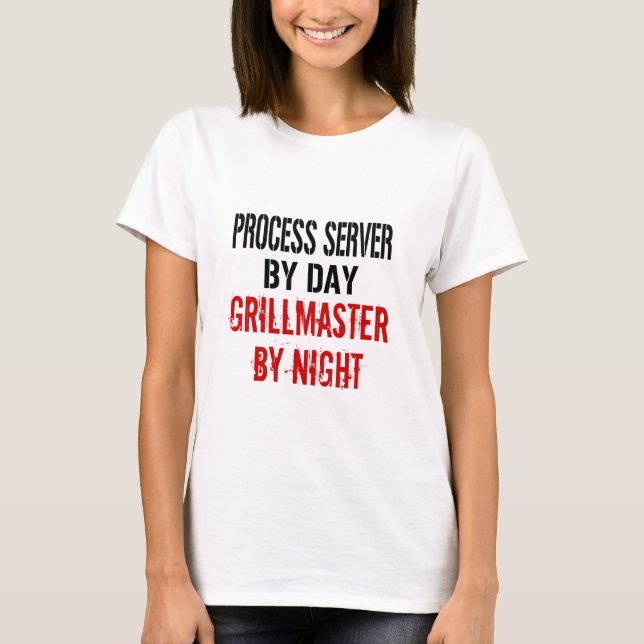 Prozessserver-Grillmaster T-Shirt (Vorderseite)