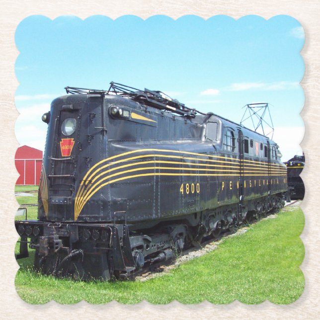 PRR GG1 4800 Vorderansicht    Untersetzer (Vorderseite)
