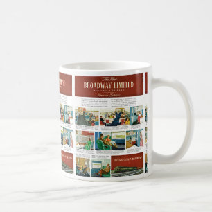PRR New Broadway Limited Kaffeetasse