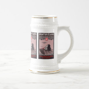 PRR-Zug Spirit of St. Louis Bierglas