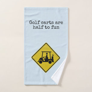 Prudence Golf Panier Road Signal Blue Hand Towne