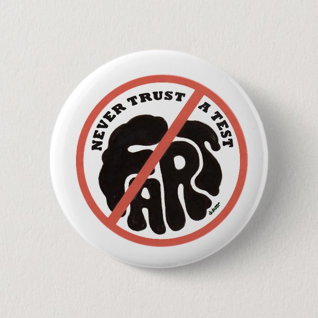 PRÜFEN SIE FURZ-KNOPF BUTTON (Vorderseite)