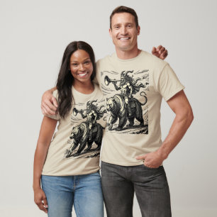 Pruflas Reitersymphonie der Wildnis T-Shirt
