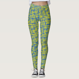 Prüfmuster 01 Blau.b BYellow BG Leggings
