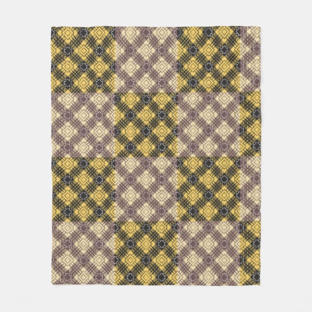 Prüfmuster.02 Fleecedecke (Vorderseite)